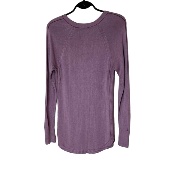 Lululemon Hello Aloe Pullover- Rayon Silk Blend Crew Neck Sweater- Size 6 - Picture 9 of 13